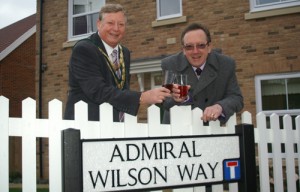 Admiral Wilson Way naming 271109 007 500