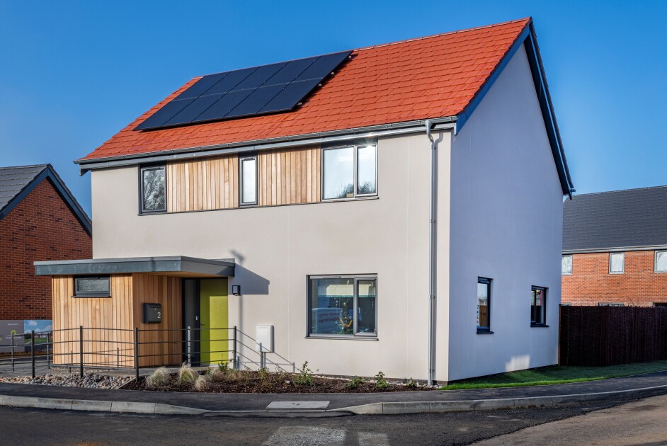 Abel Homes Taverham Norfolk Showhouse External