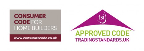 consumer code for home builders logo horizontal colour 4col