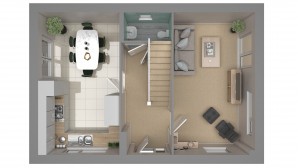 Taverham Type H 3B2 GroundFloor Handed