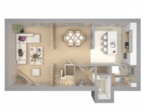 Taverham Type H 4E GroundFloor Handed