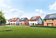 Abel Homes Hingham The Hops street scene2