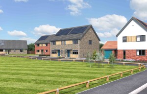 Cygnet Rise Swaffham street scene CGI sm