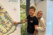 Aaron Pitkethly and Rosalee Marshall are the first to reserve their new home at Taursham park in Taverham sm