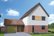 Plot 14 a three bedroom detached house one of those being released