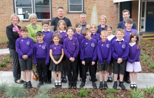 Opening of Jubilee Garden at Swaffham Primary Academy 500px