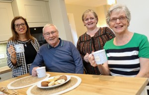 from left Clare Cornish of Abel Homes Tim OSullivan Tara Phillips Irene OSullivan 500px