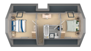 East Harling Ph 2 Type H 3G First Floor   Handed