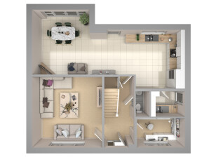 Dereham Type H 4P Ground Floor