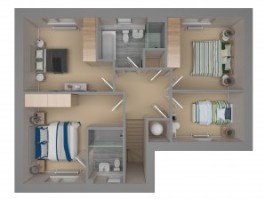 East Harling Type H 4C First Floor