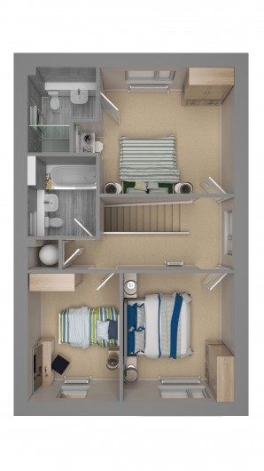 SN Phase 05 Type H 3D FirstFloor Rev02 Handed