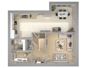 Dereham Type H 4P V1 Ground Floor   Handed
