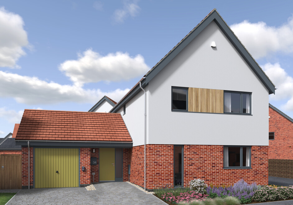 Swanton Road Dereham Plot 072 H 3D(R)