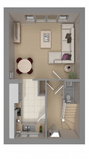 East Harling Type H 2AW GroundFloor Handed