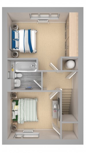 East Harling Type H 2AW FirstFloor Handed