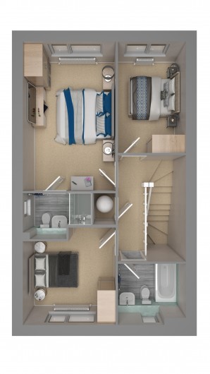 East Harling Type H 3C First Floor Handed