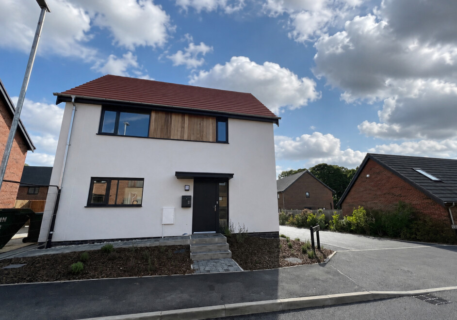 abel homes taverham plot82 front of house