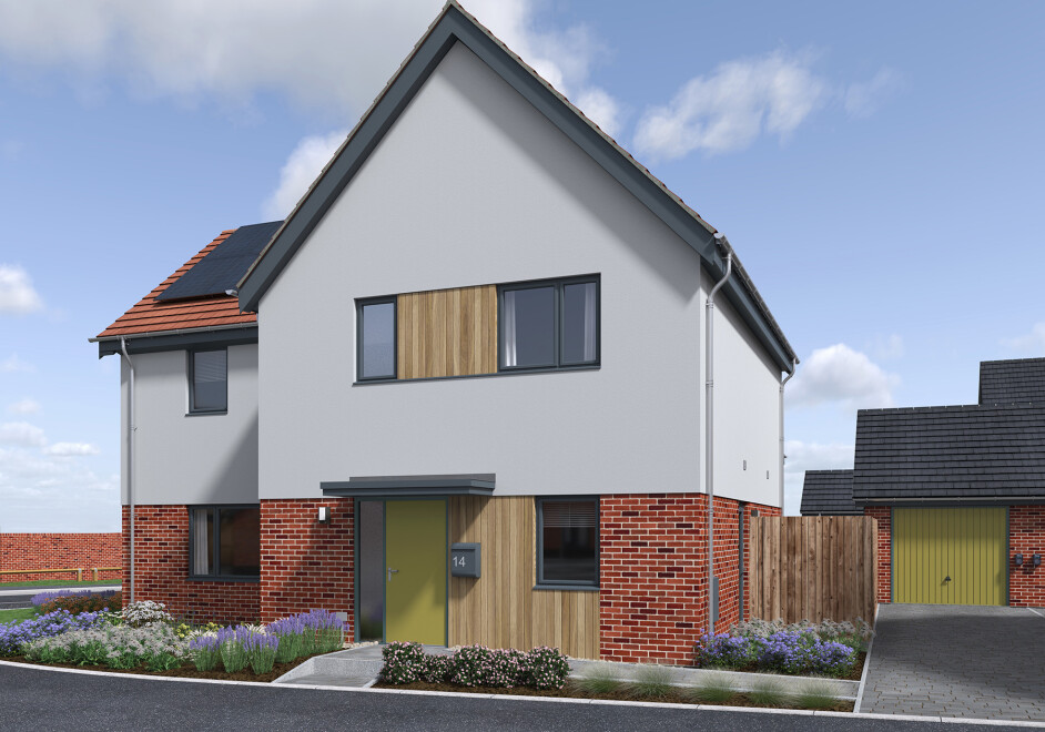 Swanton Road Dereham Plot 110 H 4C V1